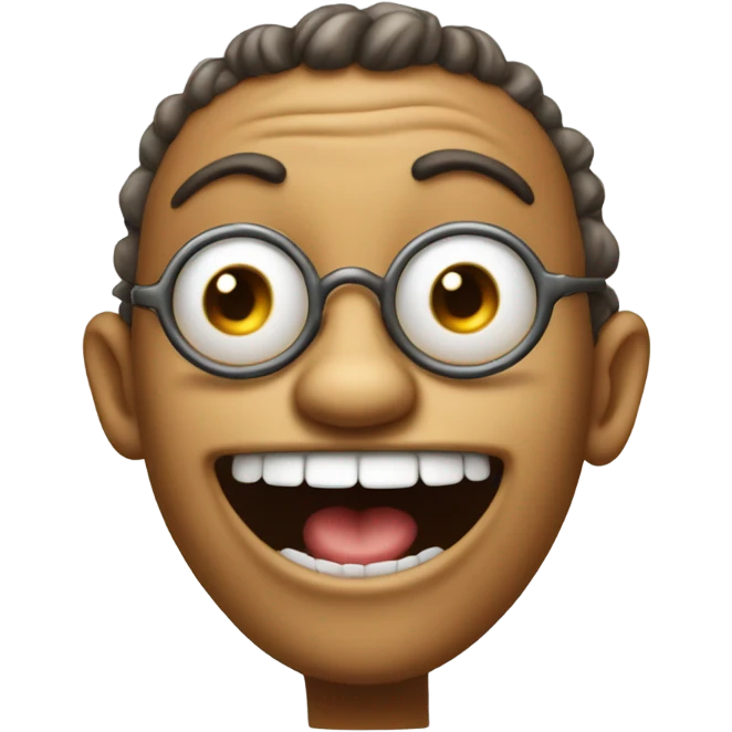 A silly little guy emoji