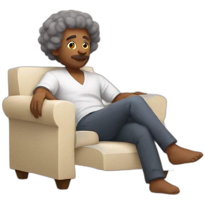 Oveja relax emoji