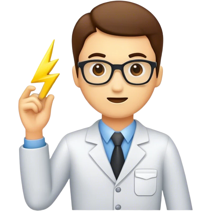 Electricity Teacher emoji