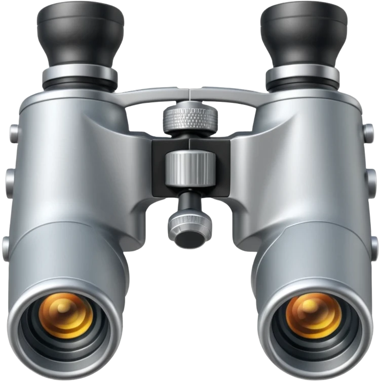 silver binoculars emoji