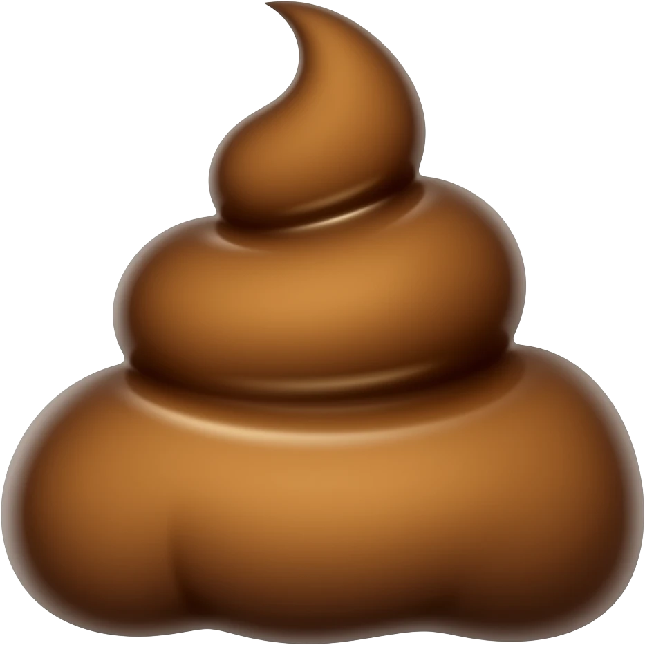 dog poop emoji