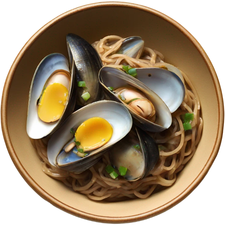 Mussel and Clam Soba With Browned Anchovy Butter emoji