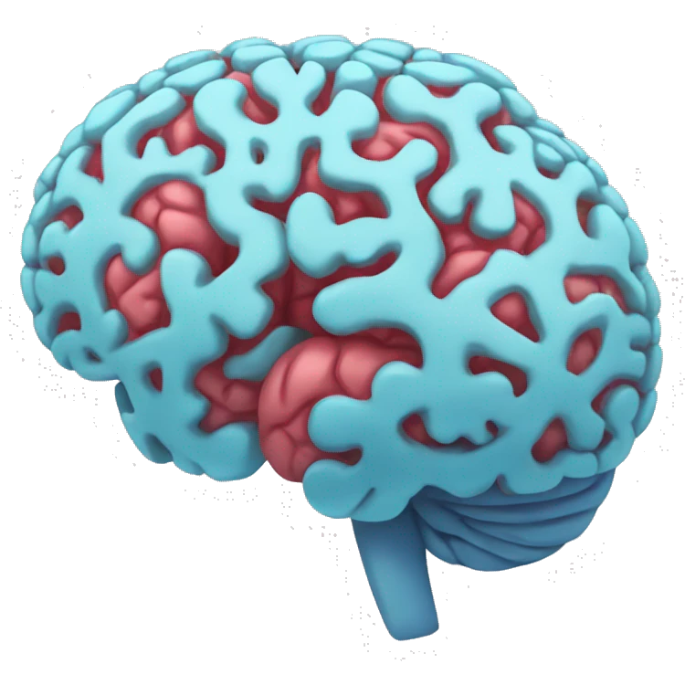 Anatomically correct brain emoji