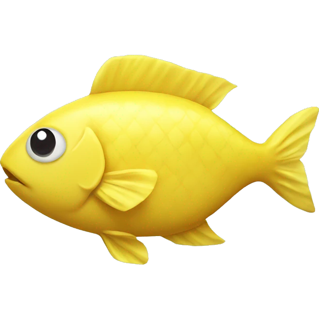 Fish with banana emoji
