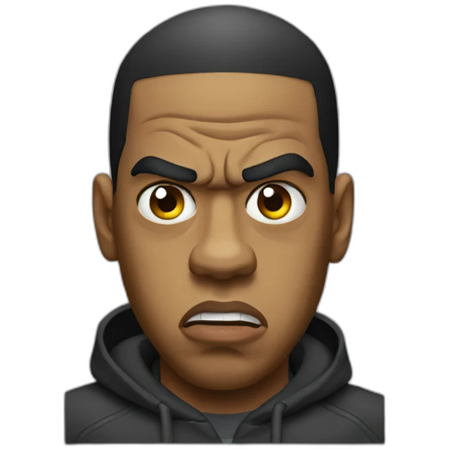 Jay-Z angry emoji