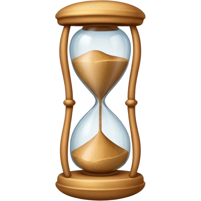 a  Hourglass shape Peanut  emoji