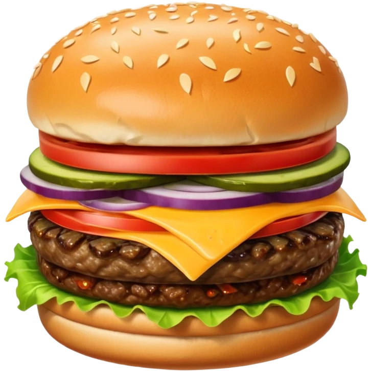 Hamburger emoji