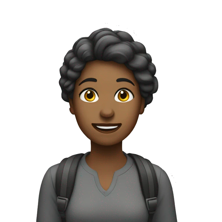 Mulher correndo  emoji