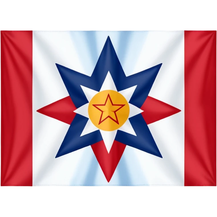 Native American Cherokee flag  emoji