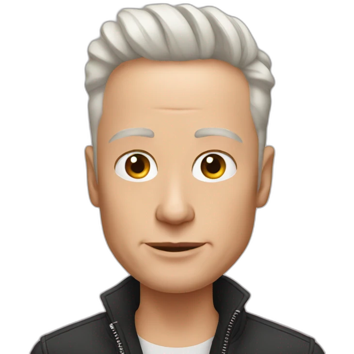 Elon musk without hair plugs emoji
