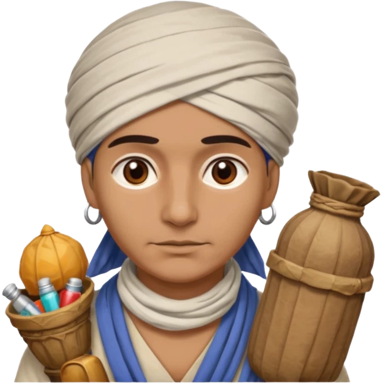 Desert Trader, with items emoji