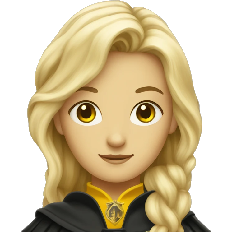 blonde hufflepuff wizard emoji