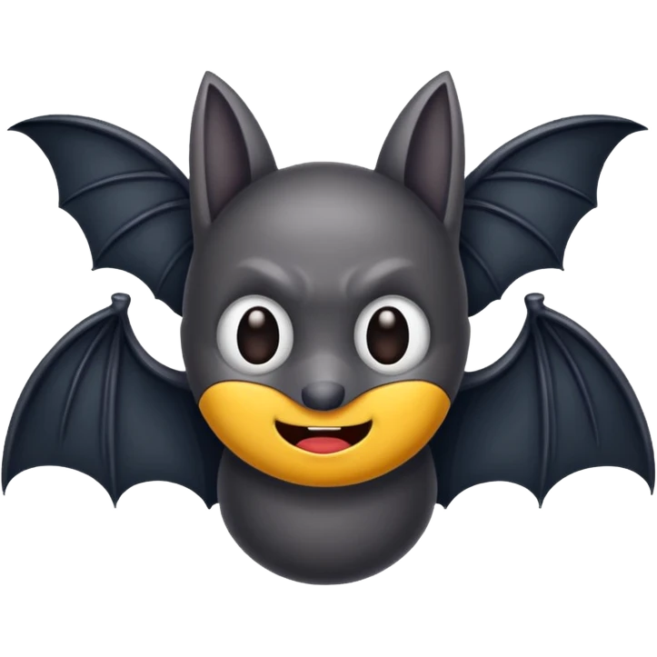 Bat cartoon emoji