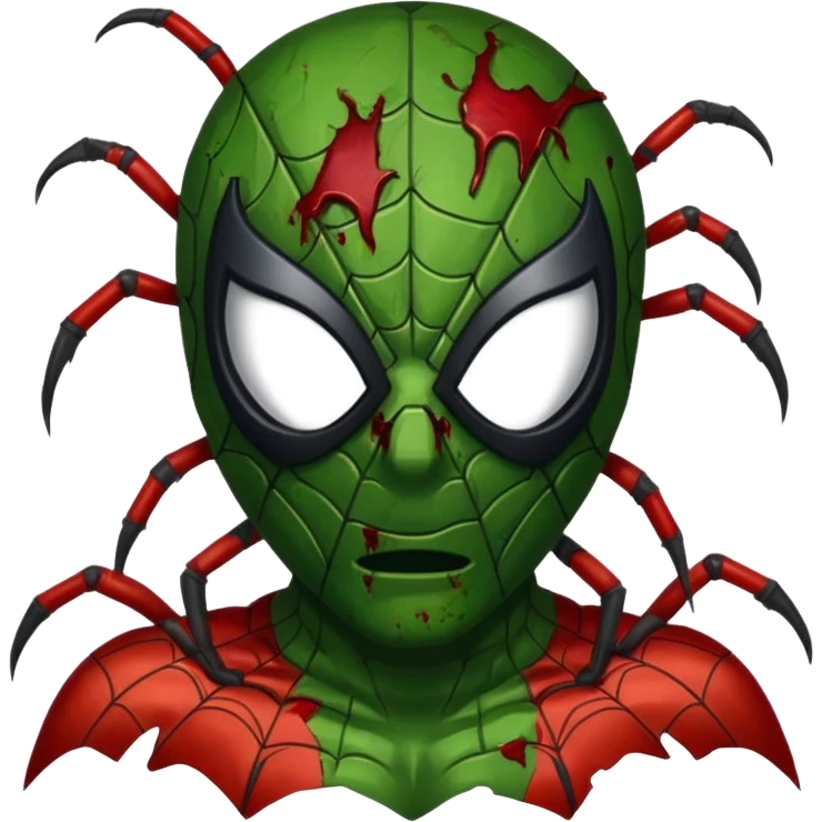 zombie spider-man emoji