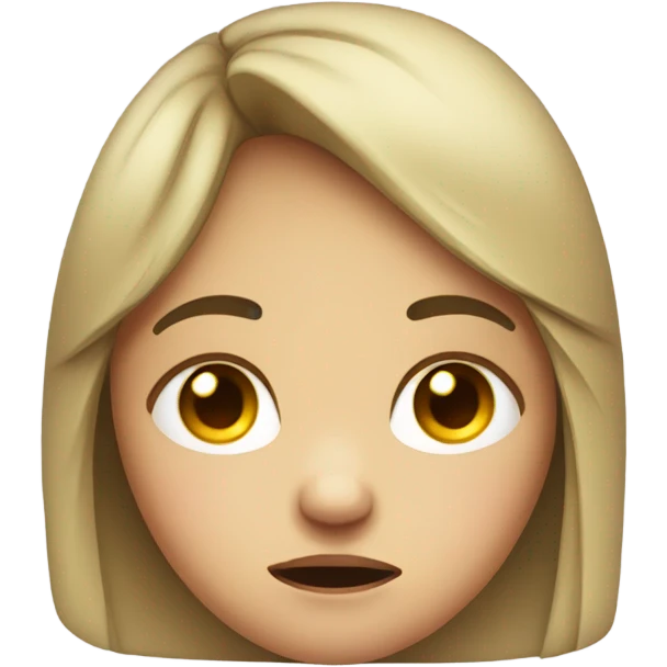 girl cry emoji