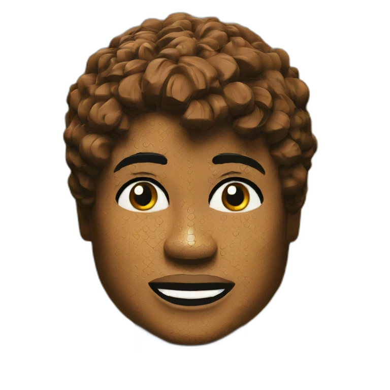 jaconda face as lego emoji