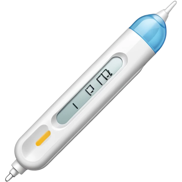 Pregnancy test emoji