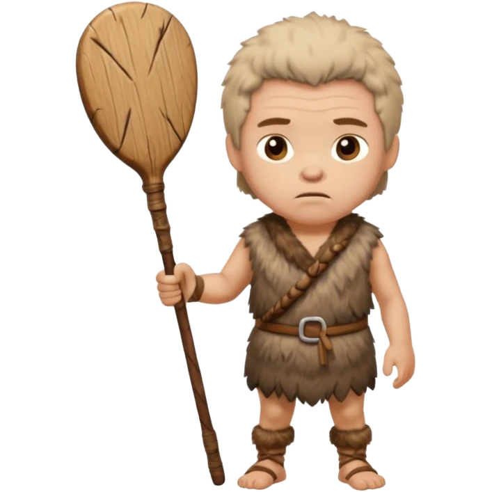 mini stone age man emoji