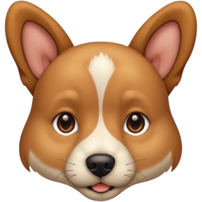 dog with ear piercing  emoji