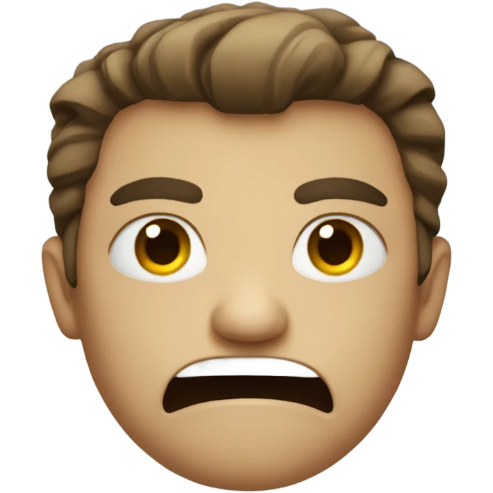 As angry as possible emoji