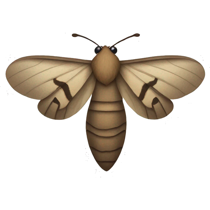 Moth emoji