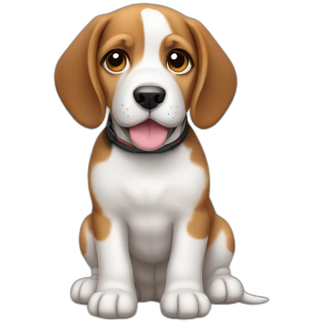 Beagle puppy emoji