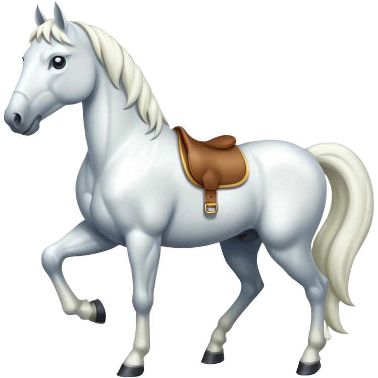 white horse emoji