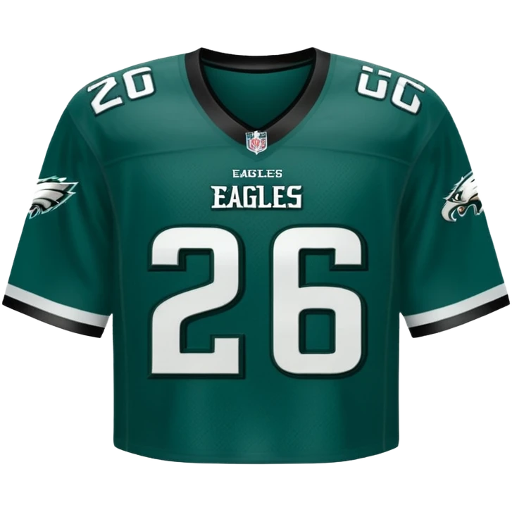 philadelphia eagles jersey | need only jersey 26 emoji