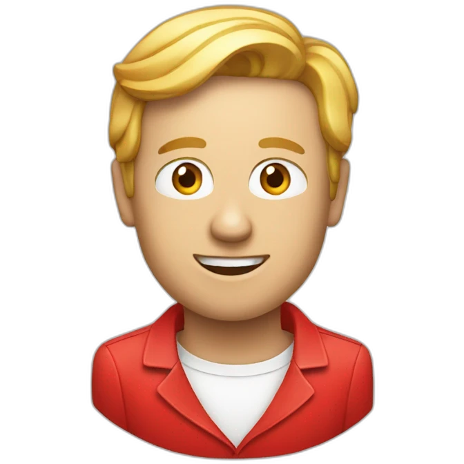 red youtube award emoji