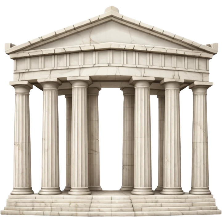 The Greek Temple emoji
