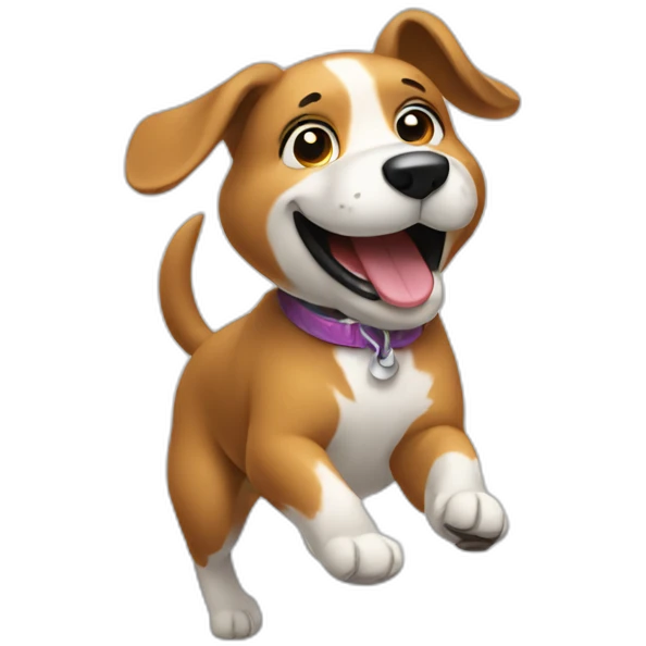 dancing dog emoji