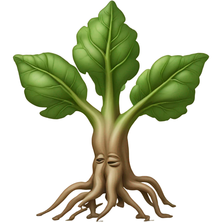 mandrake root emoji