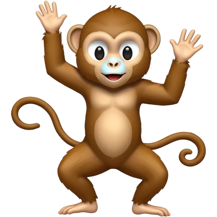 Monkey dancing  emoji