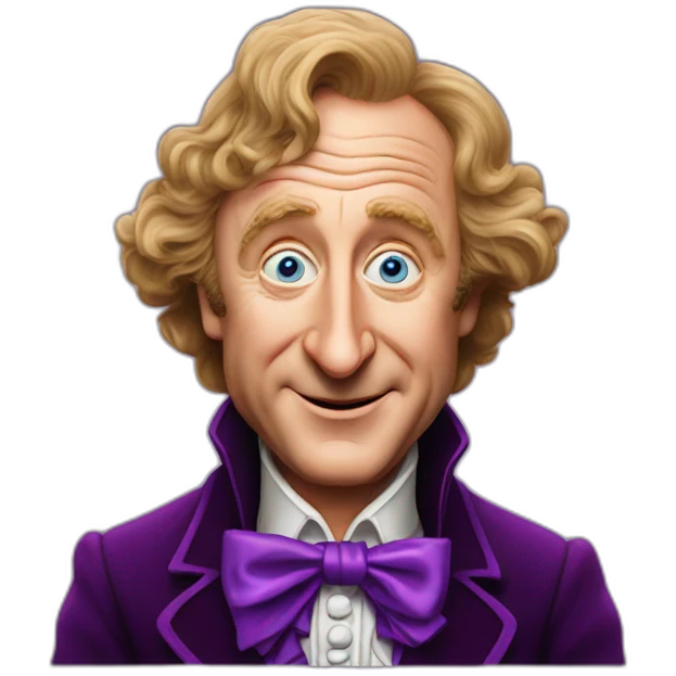 Gene Wilder Willy Wonka emoji