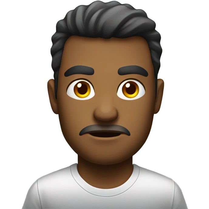 Amazon driver with shirt that says angry emoji