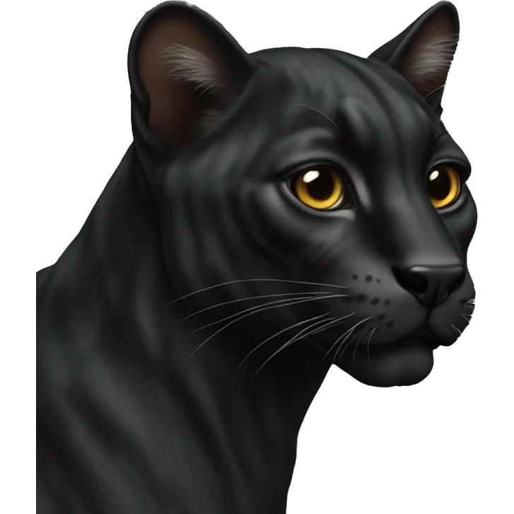 Animal pantera negra emoji