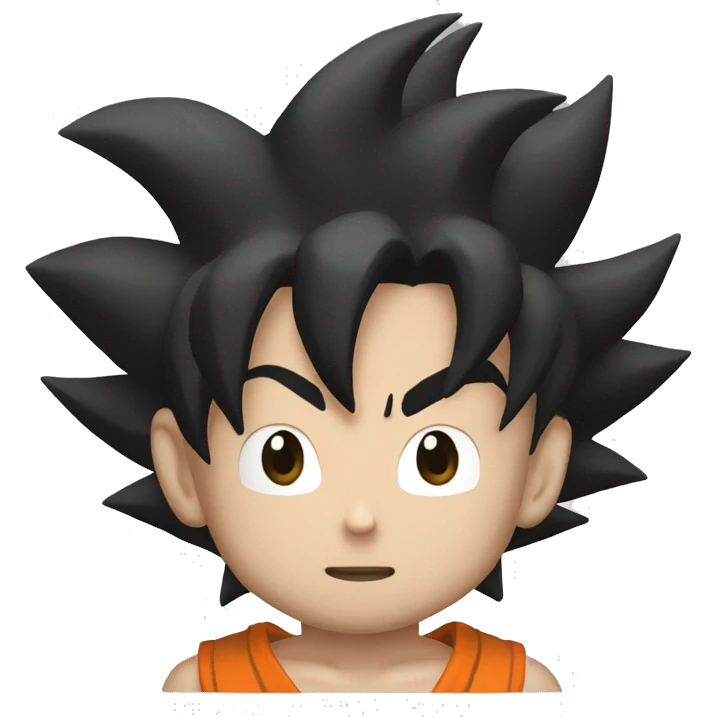 Goku from dragon ball z emoji