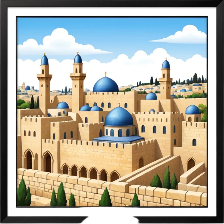 Jerusalem  emoji