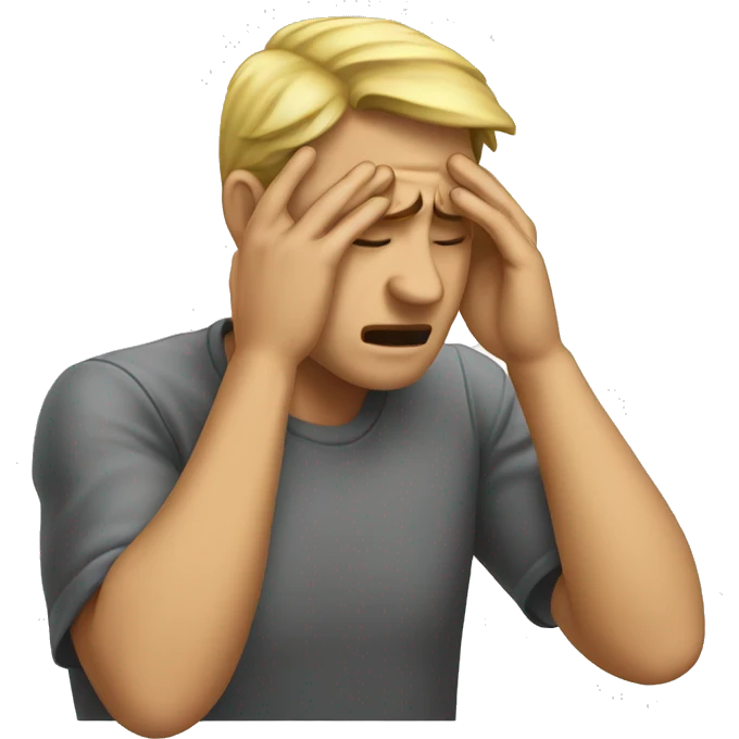 facepalm emoji