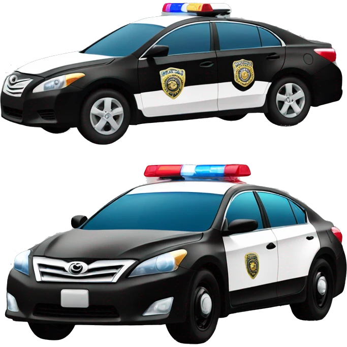 Toyota Altima police car emoji