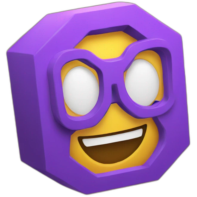 twitch logo 3d emoji
