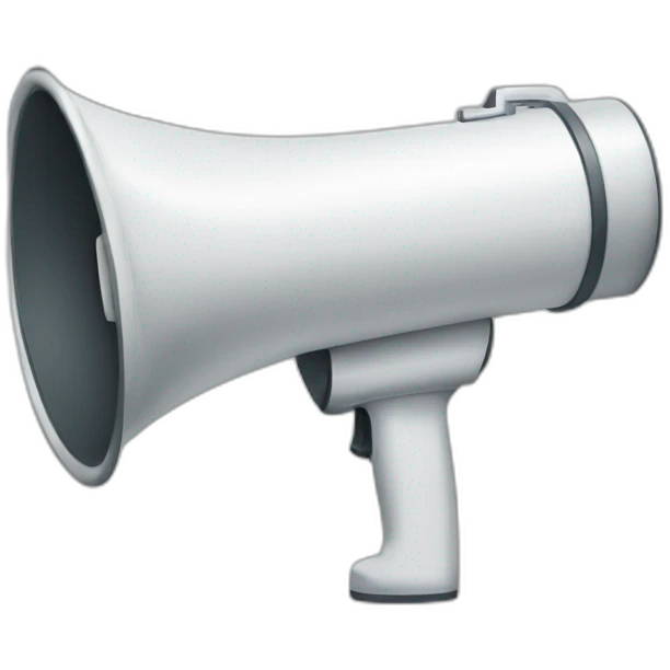 altoparlant or megaphone emoji