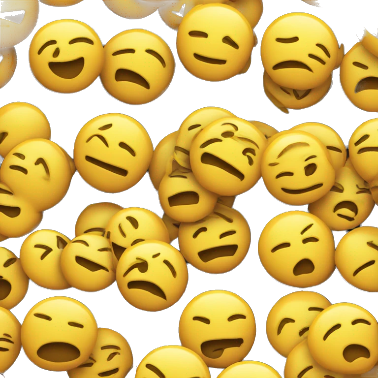 yellow emoji winking with smirk emoji