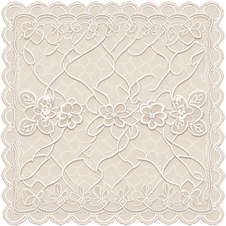 Lace emoji