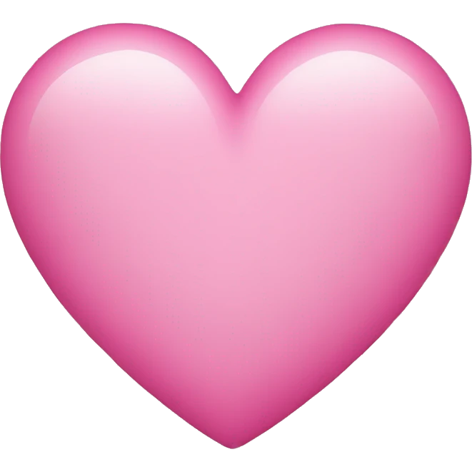 Pink heart emoji