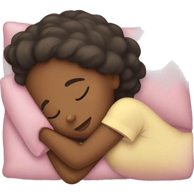 Girl sleeping emoji