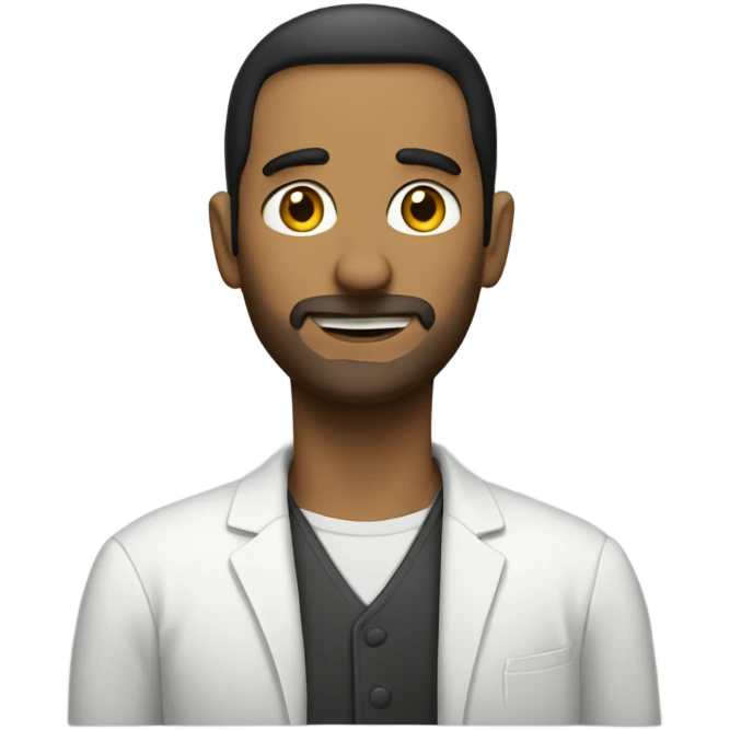 Man wearing a tuxido emoji