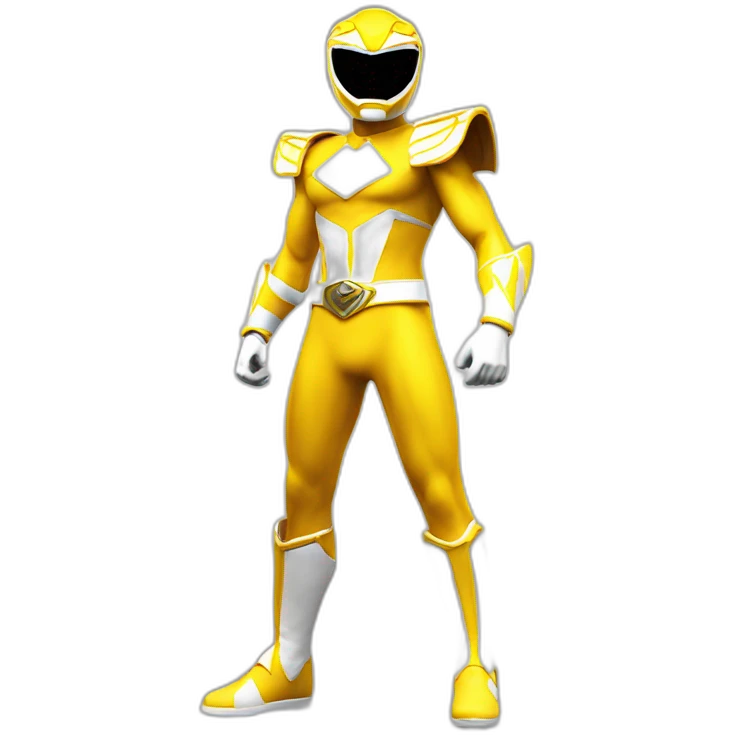 sunrise power ranger full body emoji