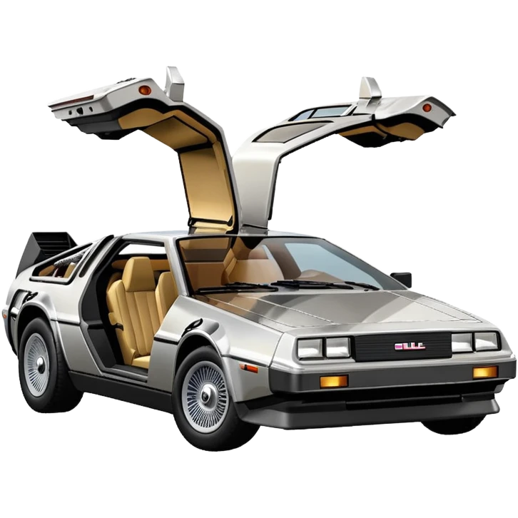 DeLorean DMC-12 emoji