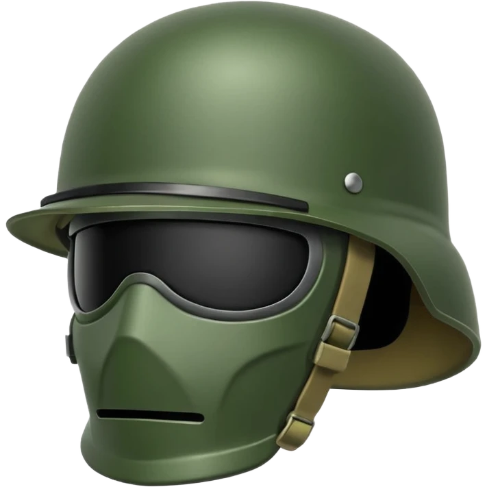 military helmet emoji